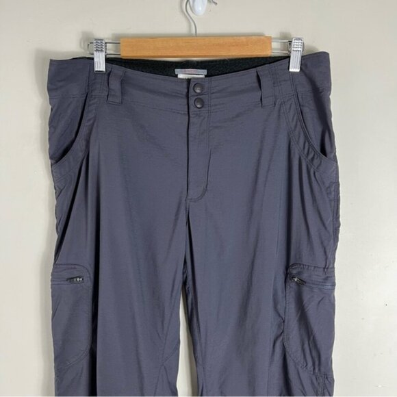 LL Bean Women's Vista Trekking Pants Mid-Rise Straight-Leg Size 12 Granite Grey - Picture 5 of 16